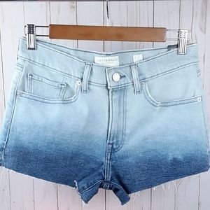 Lucky Brand Ombre Mid Rise Shorts